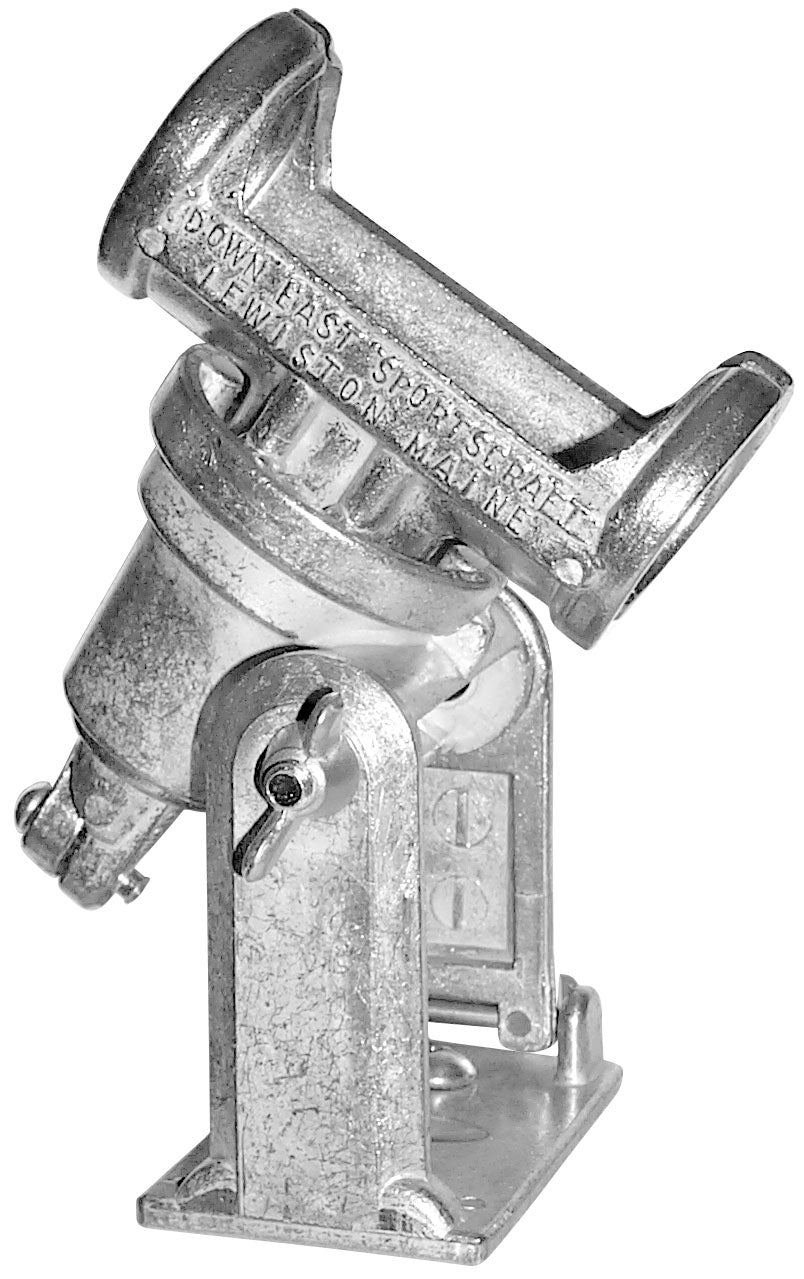 downeast fishing rod holder Down-East Sportscraft D-10 Single Clamp easter fishing rod holder is equipped with a single clamp mount which open up to 2in and allows for mounting in a wide variety of places Down-East Salty Bolt-On Mount -